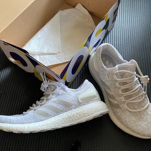 Adidas PureBoost White BRAND NEW 9.5